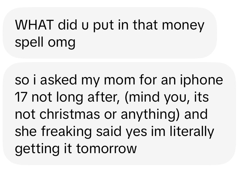 Money Spell