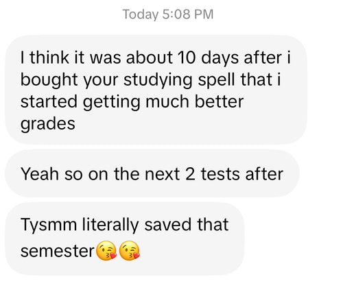 Academic Comeback Ritual